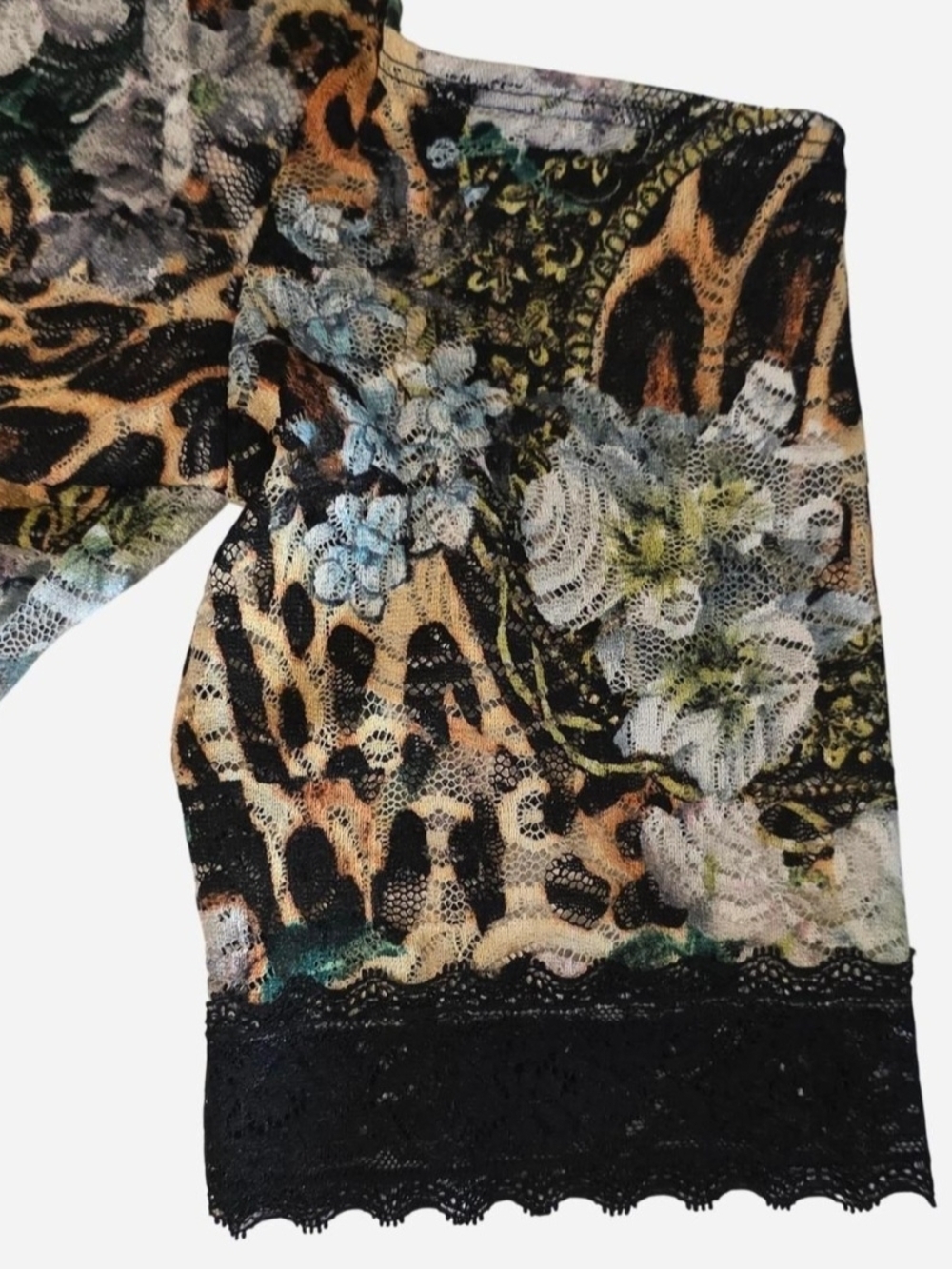VENUS Lace Leopard Floral OFF-Shoulder Strappy Camisole XL BRAND NEW Beautiful - Picture 5 of 8